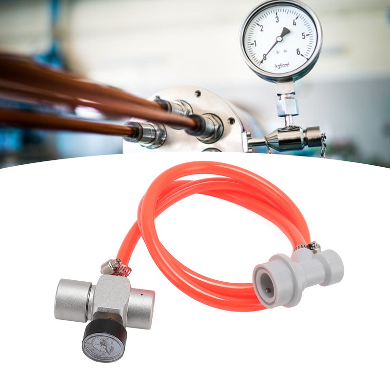 Mini Keg Regulator Automatic Stainless Steel Coffee Soda Keg CO2