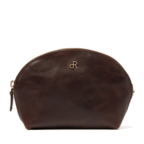 dR Amsterdam Makeup Bag, brown, Contemporary