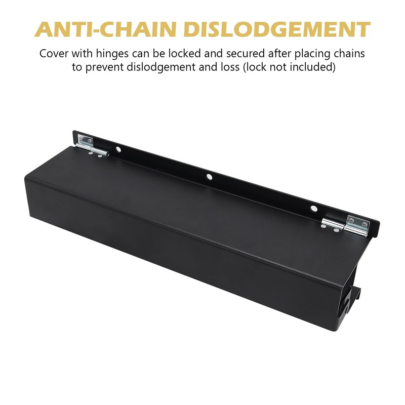 BLSGBUIDING Trailer Chain Holder Heavy Duty - 16" Bolt On