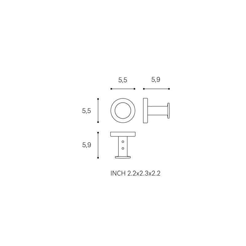 COSMIC Architect Sp Hook Matt Black