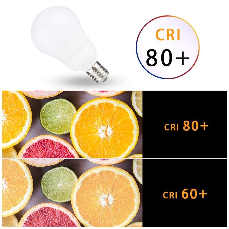 FAGUANGAO E17 Intermediate Base LED G14 Bulbs, 6W 60W Equivalent,