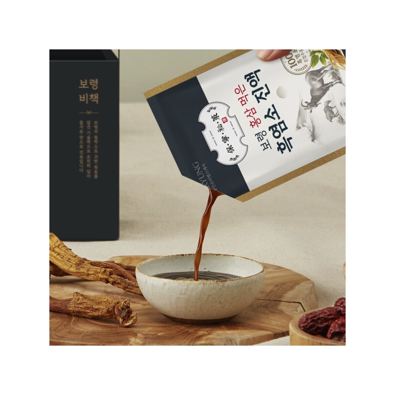 Boryeong Red Ginseng-Fed Black Goat Extract 70ml x 30 pouches