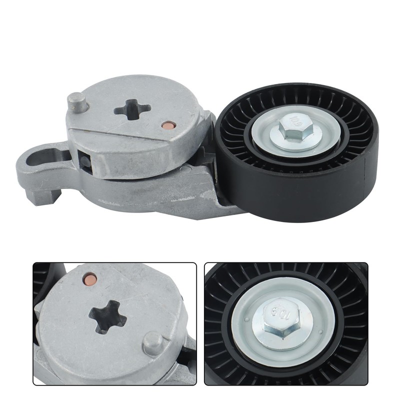 Silscvtt Belt Tensioner Pulley Set Replacement for Camry XLE Sedan