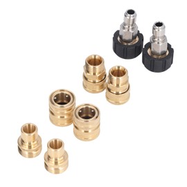 Pressure Washer Adapter Set Water Pipe Quick Disconnect Kit Fittings Industrial Hardware
