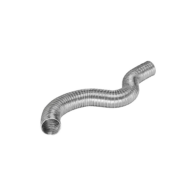 EASTMAN 60633 Semi-Rigid Aluminum Dryer Ducting EASX1, 4 inch x