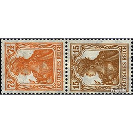 German Empire S7aa, with Numer 99a fine used/cancelled 1916 Germania (Stamps for collectors)