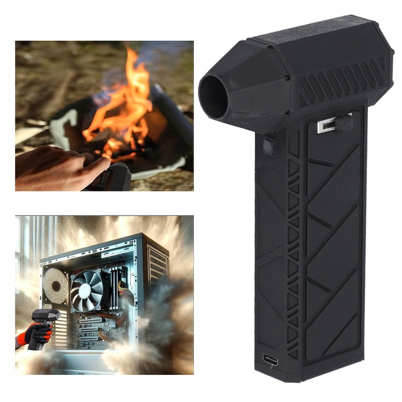 Turbo Fan Blower 130000RPM Adjustable Speed Handheld Portable Jet Fan