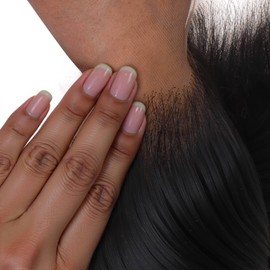 Flooyeer SKINLIKE Real Frontal HD Lace 13x4 Ear to Ear Lace Frontal 12 Inch Body Wave 0.1mm Ultra-thin HD Lace Closure Pre Plucked Hairline Human Hair Bleached Single Knots Natural Color