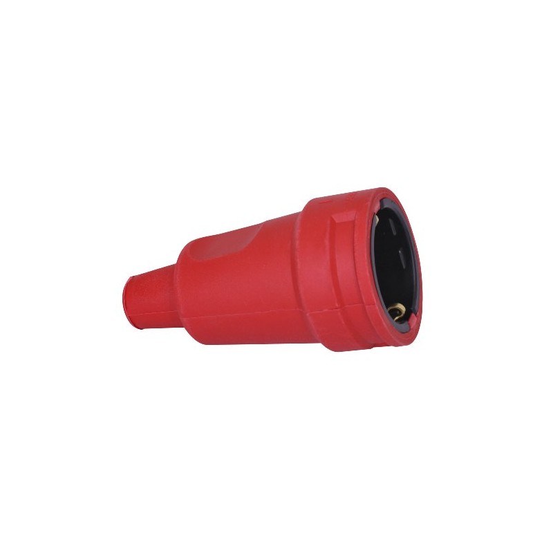 Kopp 180412000 Protective Rubber Coupling With Bend Relief, Red