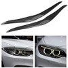 Carbon Fiber Car Headlight Eyebrow Eyelids Fits for F87 M2