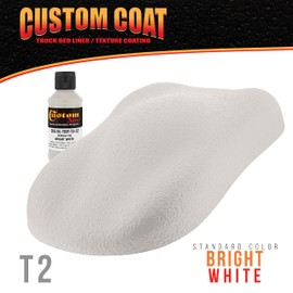 Custom Coat 3 Ounce (Bright White Color) Urethane Tint Concentrate for Tinting Truck Bed Liner Coatings - Proportioned for Use in Most Tintable Bedliner and Epoxy Resins