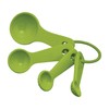 UPware 4-Piece Multi-Purpose Liquid and Dry Melamine Measuring Spoons Set,