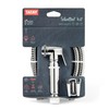 Tatay Shattafa Shower Kit, ABS/Stainless Steel/Laton Brass, Silver, One Size
