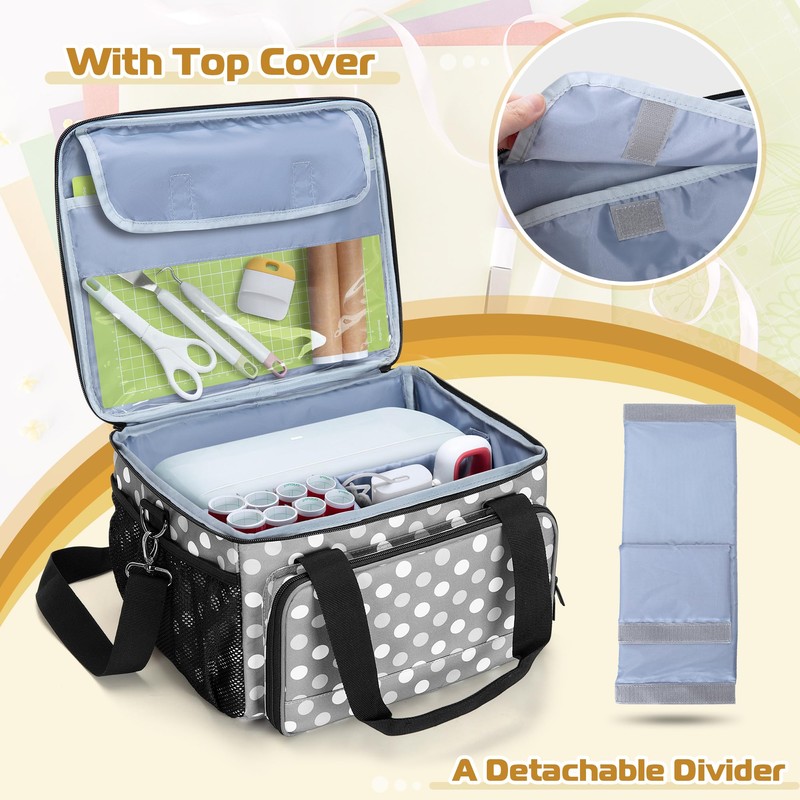 LUXJA Carrying Case Compatible with Cricut Joy Xtra, Bag Fits