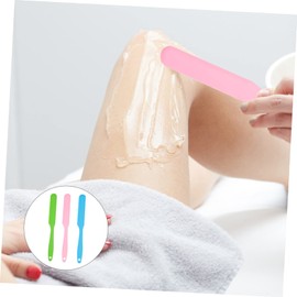 Mikinona 3pcs Non-stick Wax Applicator Sticks Roll on Hair Removal Wax Stick Long Handle for Comfortable Easy Use