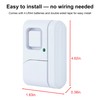 GE Personal Security Window and Door Alarm, 6 Pack, DIY