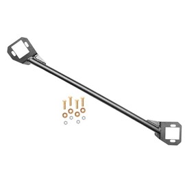 BMR Suspension Shock Tower Brace - Rear - Bolt-On - Steel - Black Powder Coat -