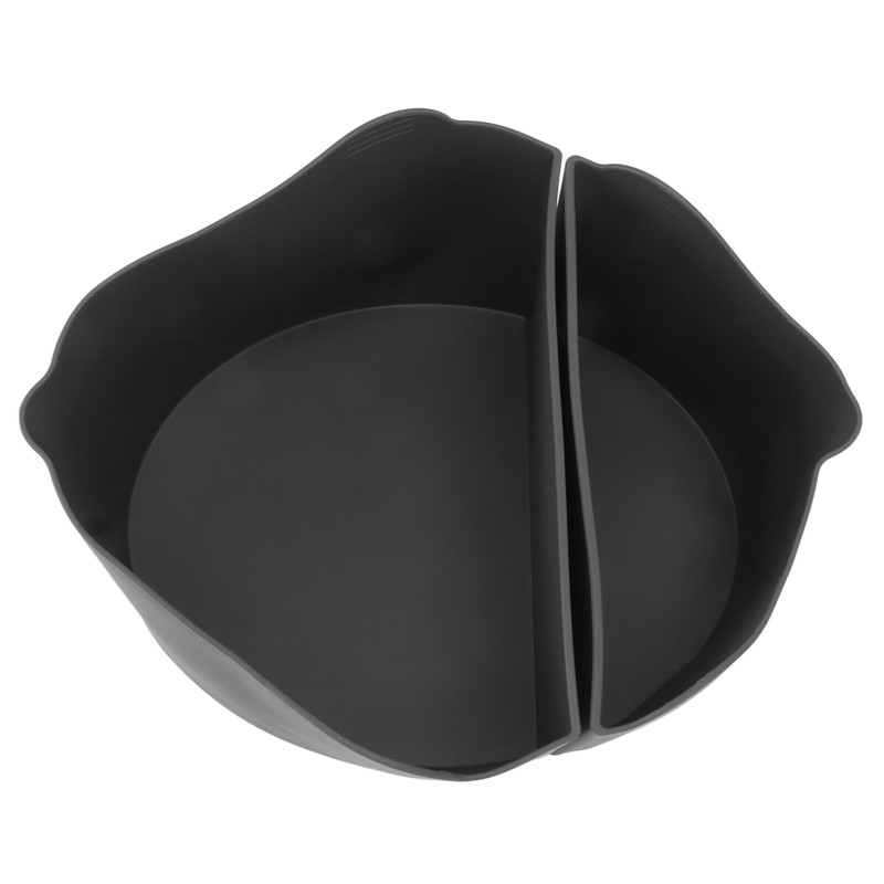2 In 1 Slow Cooker Divider Reusable Food Grade Silicone