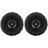 2pcs 85mm RC Rubber Wheel Tire Tyre for 1/16 Remote