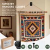Tapestry Hangers, Blanket Hanger Clamps, Quilt Hanger for Wall for