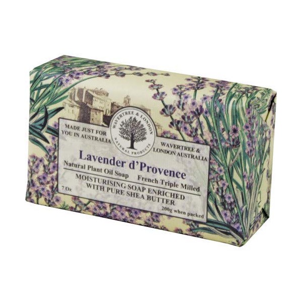 Australian Soapworks Wavertree & London 200g Soap Set of 4 - Lavender d'Provence
