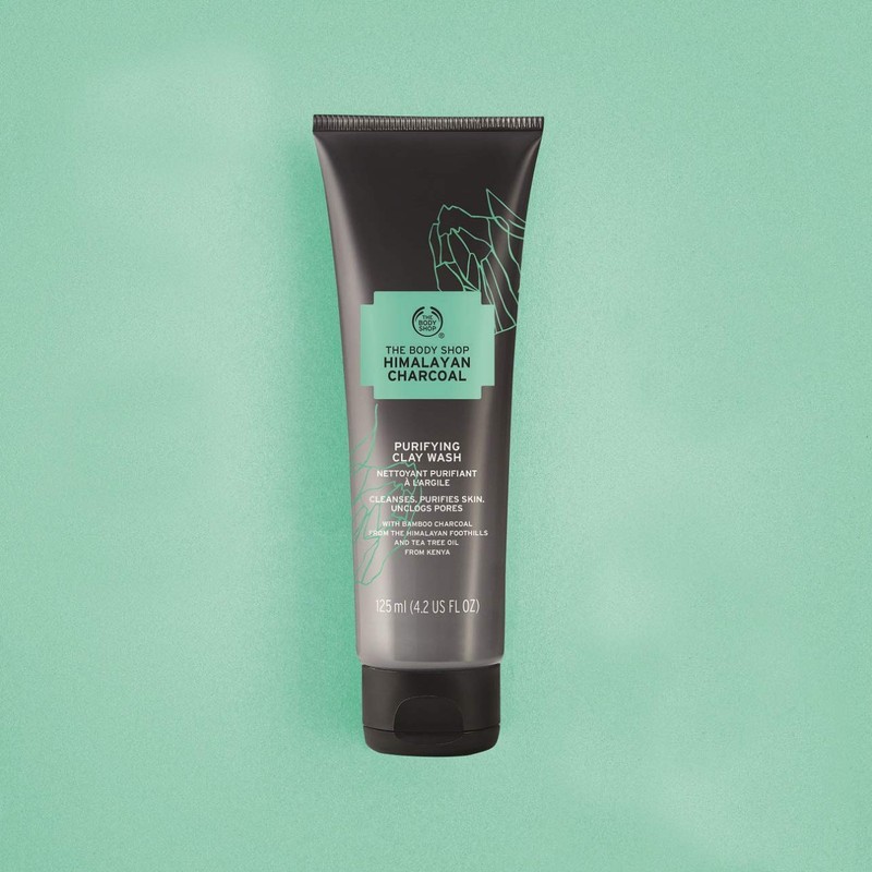 The Body Shop Himalayan Charcoal Purifying Clay Wash For Women