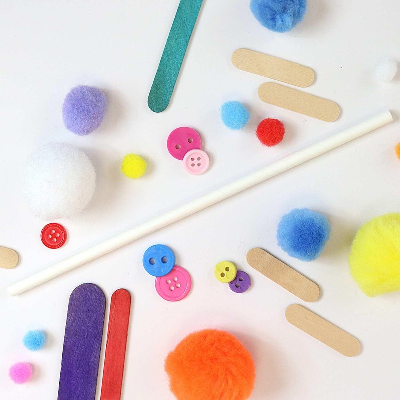 White Paper Craft Straws (6mm x 200mm) - Pack Size