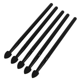 PACKOVE 5Pcs Silicone Eye Shadow Brush Creative Makeup Applicators for Eye Makeup Comfortable Grip for Professionals and Amateurs for Eyeshadow and Facial Masks