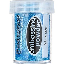 Stampendous Floral Embossing Powder-Medium Blue