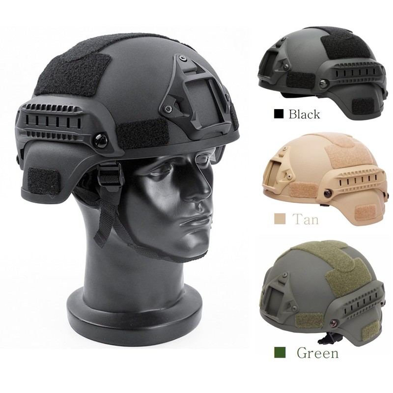 Haverain Tactical Helmet, Airsoft Helmet, Cosplay, Outdoor, Airsoft Helmet, Survival