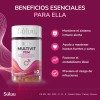 Vitaminas Mujer Multivitamínico B12 B6 K C D3 Acido Fólico
