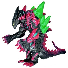 Generic Large Monster Action Figure - 7.9" Tall, 13" Long, Soft Vinyl Toy