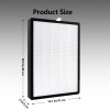 SODIAL P400 Air Purifier Replacement Filters Three-in-One Nylon Pre-Filter True
