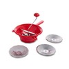 Fantes Fruit Vegetable Food Mill, 4 Disc Blades, Made in
