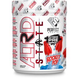 Perfect Sports ALTRD STATE PreWorkout 378 g Rocket Pop - PreEntreno Multivitamínico con Estimulantes, Creatina y BetaAlanina, Sabor Explosivo para... 