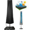 Petask Umbrella Covers,Patio Waterproof Market Parasol Covers with Zipper for