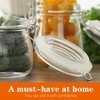 3.7 Inches Silicone Jar Gaskets Replacement Silicone Seals Airtight Gasket