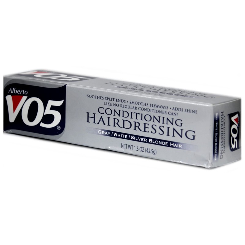 Alberto VO5 Conditioning Hairdressing for Gray, White, Silver Blonde Hair,