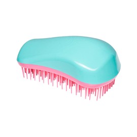 Dessata - Detangling Hair Brush Without Tears - Original Size - Color: Green-Pink