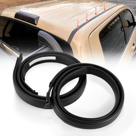 ACLONG Roof Molding Drip Weatherstrip Car Roof Moulding Trim Seal Kit Fit for Toyota Tundra Crew Cab 2007-2020 Replaces 75552-0C060 75551-0C060-2PCS (Not Fit Double Cab)