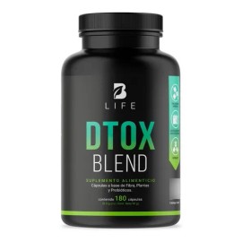 Detox Natural De 180 Cápsulas, Dtox Blend B Life