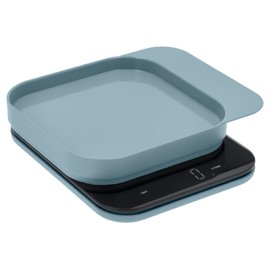 Rosti Mensura Kitchen Scale Accurate Measurements Made Effortless - Experience Precision Cooking with Battery - Powered Convenience - Requires 3 AAA Batteries for Reliable Performance (Dusty Blue)