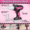 KidBloom Kids Tool Set with Toy Drill, Construction Tools with