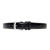 KIETH KE21463-19 Men's Business Belt, Genuine Leather, Black, Smooth Leather,