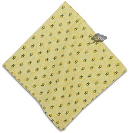 Sunflower Yellow Provence Cotton Napkin by Le Cluny