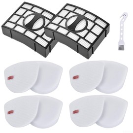 Replacement Filters for Shark UV725 ZU560 CU530 Vacuum Cleaner, Vacuum Upright Filters for ROTATOR Navigator Vacuum Cleaner Filter Replacement Kit