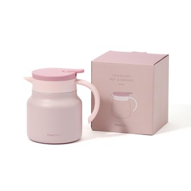Francfranc Stainless Steel Thermal Pot & Server, Pink