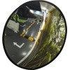 BESEA 24 inch Black Convex Mirrror Traffic Mirror, Wall Mounted