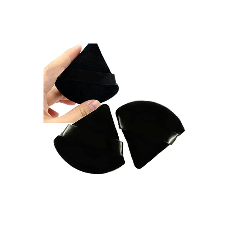 Esponjas Maquillaje Velour Triangular Piezas Puffs Polvo Suelto Base Cosmética
