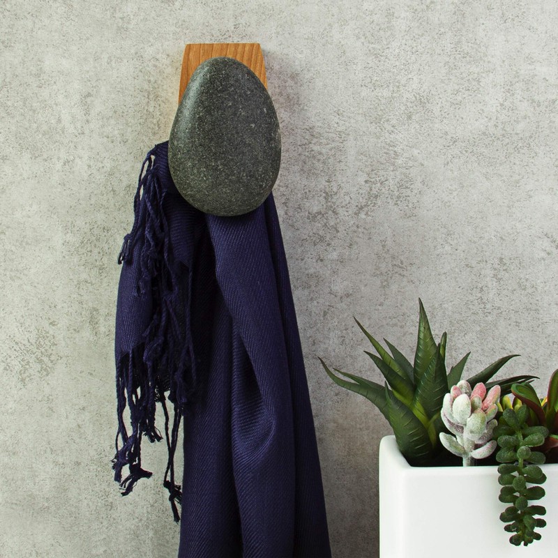 Sea Stones Coast Hook - Coat Hook - Hand Selected,